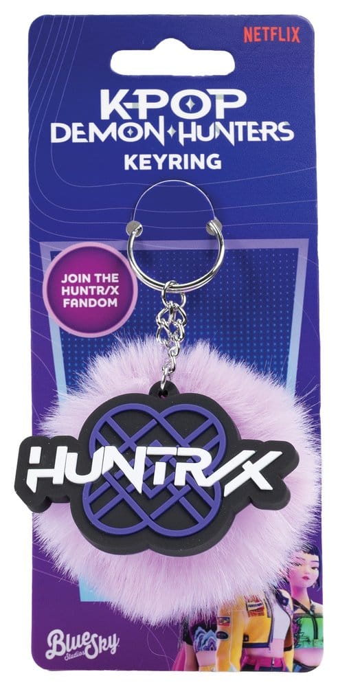 KPop Demon Hunters porte-clés Pom Pom Huntr/x