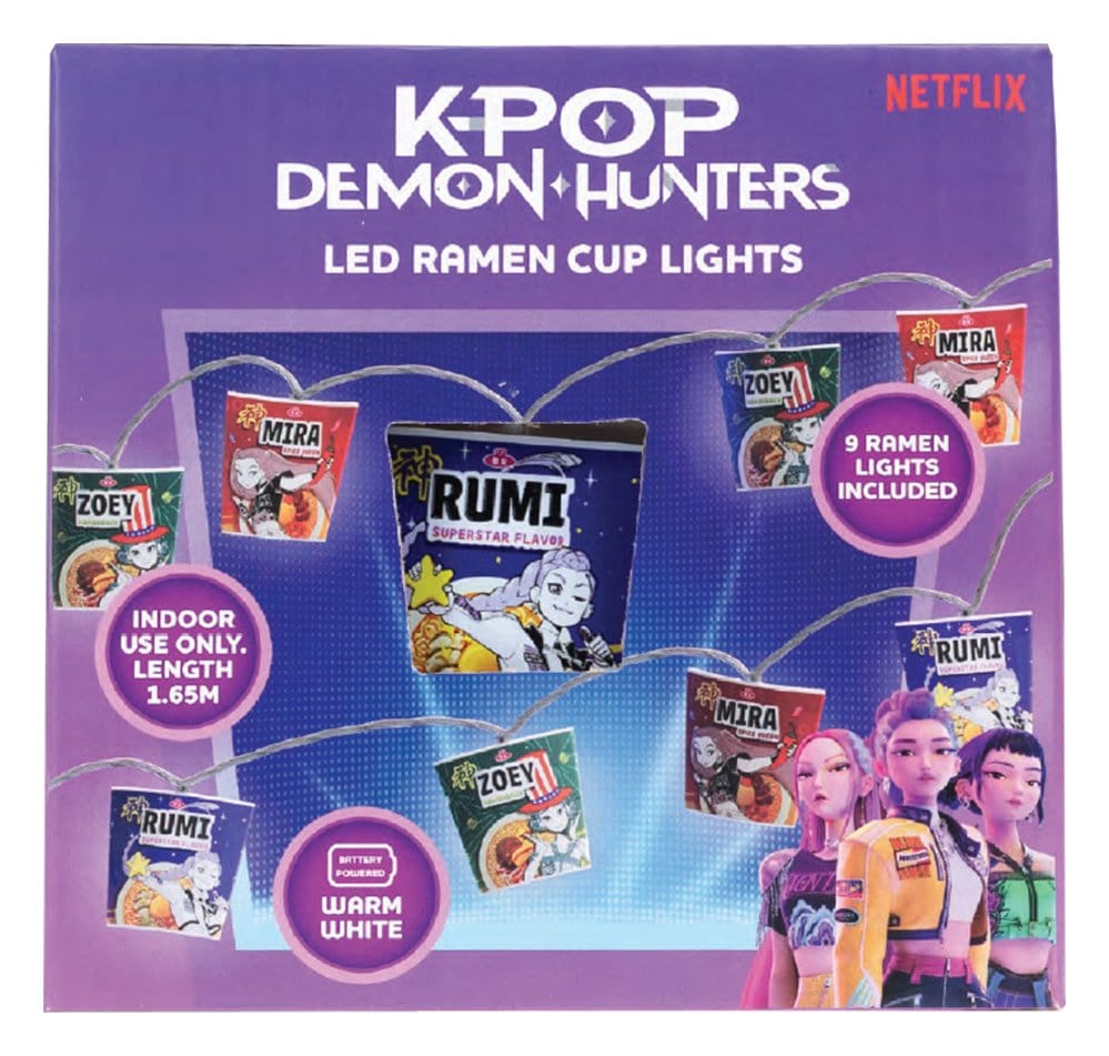 KPop Demon Hunters guirlande lumineuse Ramen