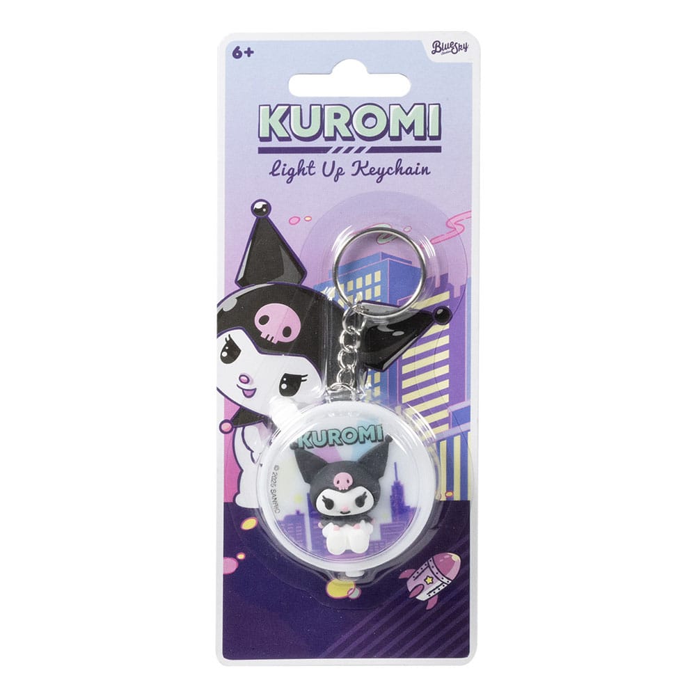 Sanrio - Porte-clefs lumineux Kuromi