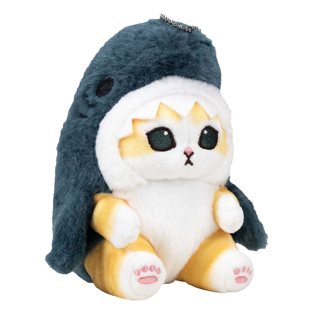 Mofusand porte-clés peluche Cat Shark 10 cm