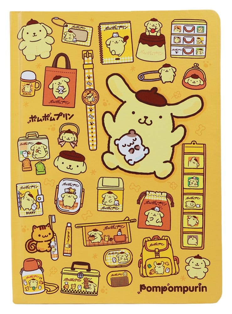 Sanrio bloc-notes A5 Pompompurin