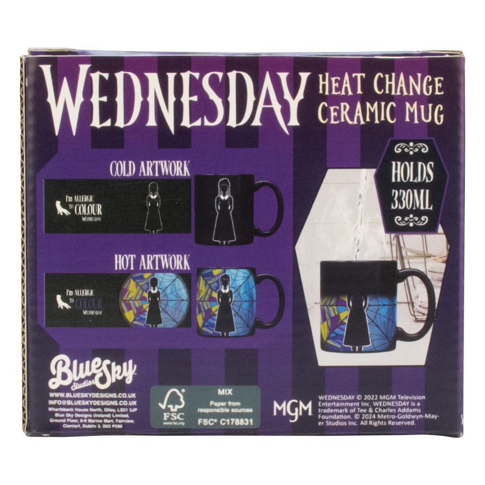 Wednesday mug effet thermique Ophelia Window 330 ml