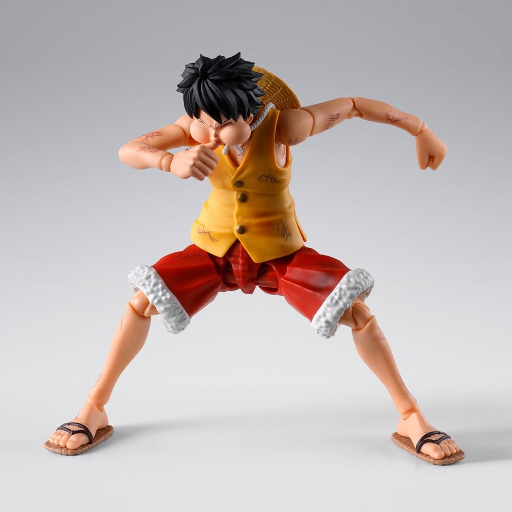 One Piece accessoires S.H. Figuarts Monkey D. Luffy -Marineford- "Gear Three" 17 cm