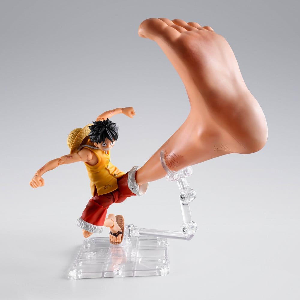 One Piece accessoires S.H. Figuarts Monkey D. Luffy -Marineford- "Gear Three" 17 cm