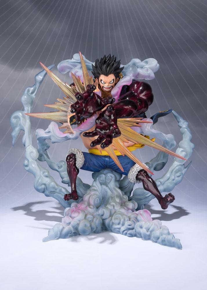 One Piece statuette PVC FiguartsZERO Monkey D. Luffy Gear 4 Leo Bazooka Reissue 18 cm