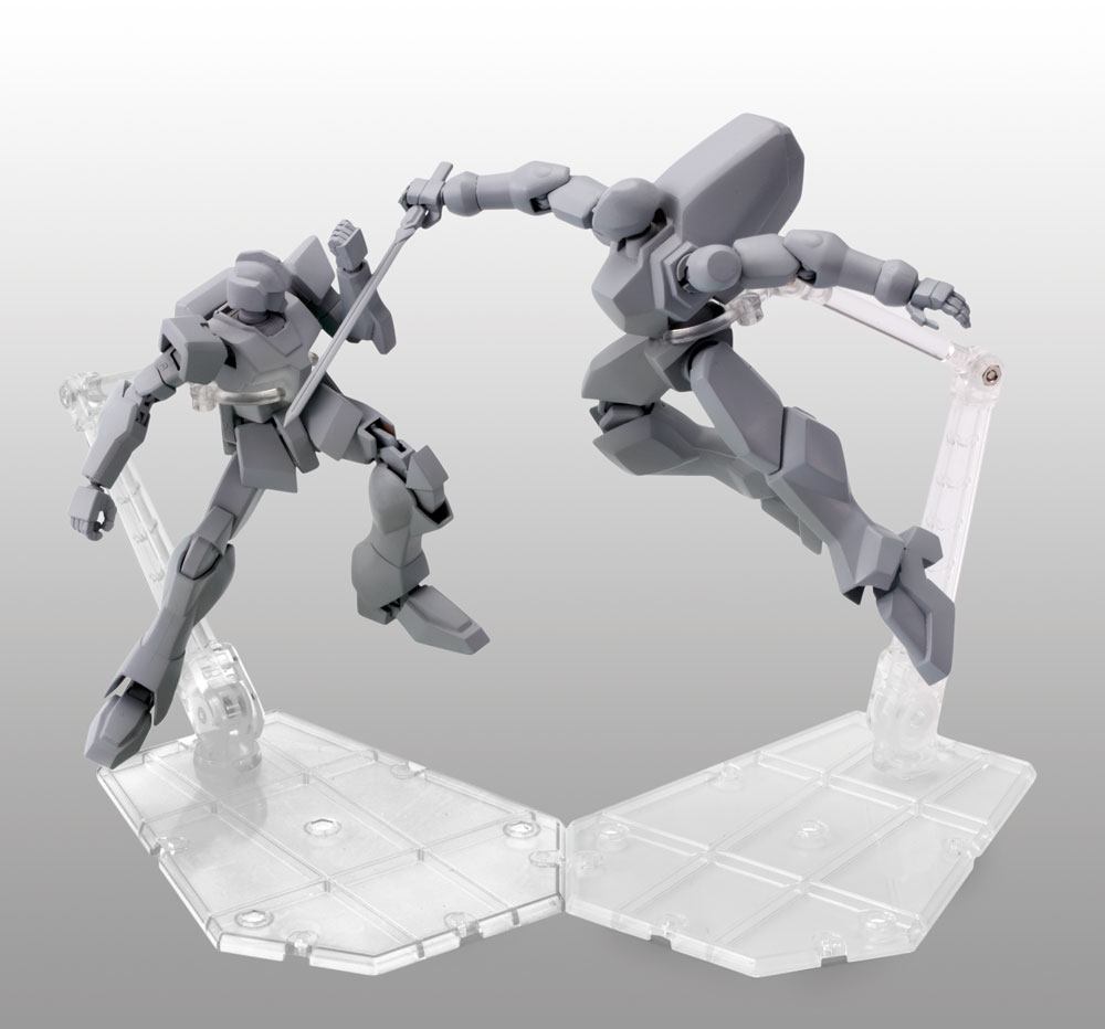 Tamashii Stage socle pour figurines Act.5 for Mechanics Clear 14 cm