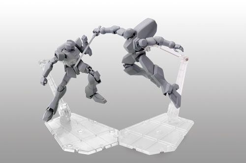 Tamashii Stage socle pour figurines Act.5 for Mechanics Clear 17 cm