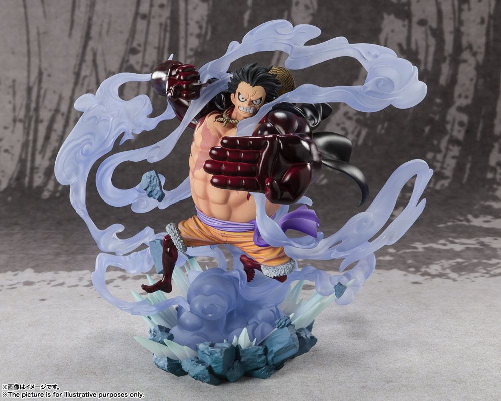 One Piece statuette PVC FiguartsZERO Extra Battle Monkey D. Luffy Gear 4 Battle of Monsters on Onigashima 21 cm