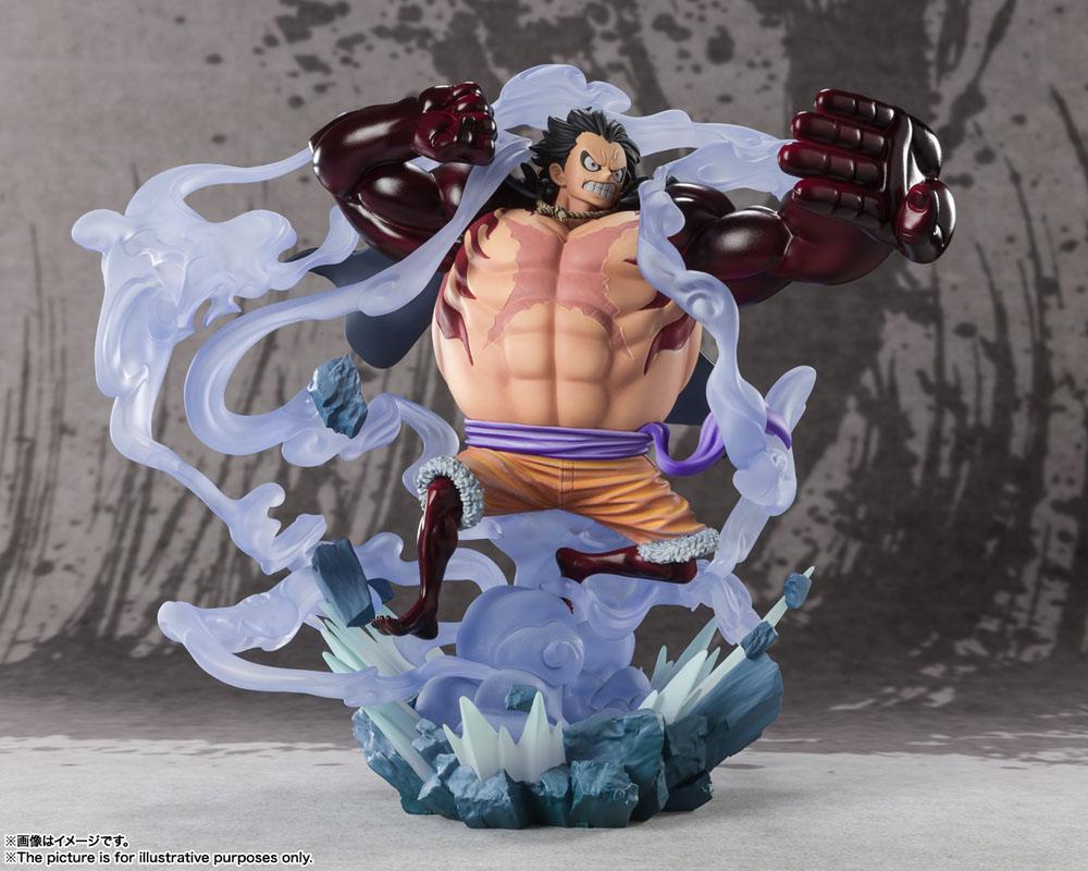 One Piece statuette PVC FiguartsZERO Extra Battle Monkey D. Luffy Gear 4 Battle of Monsters on Onigashima 21 cm