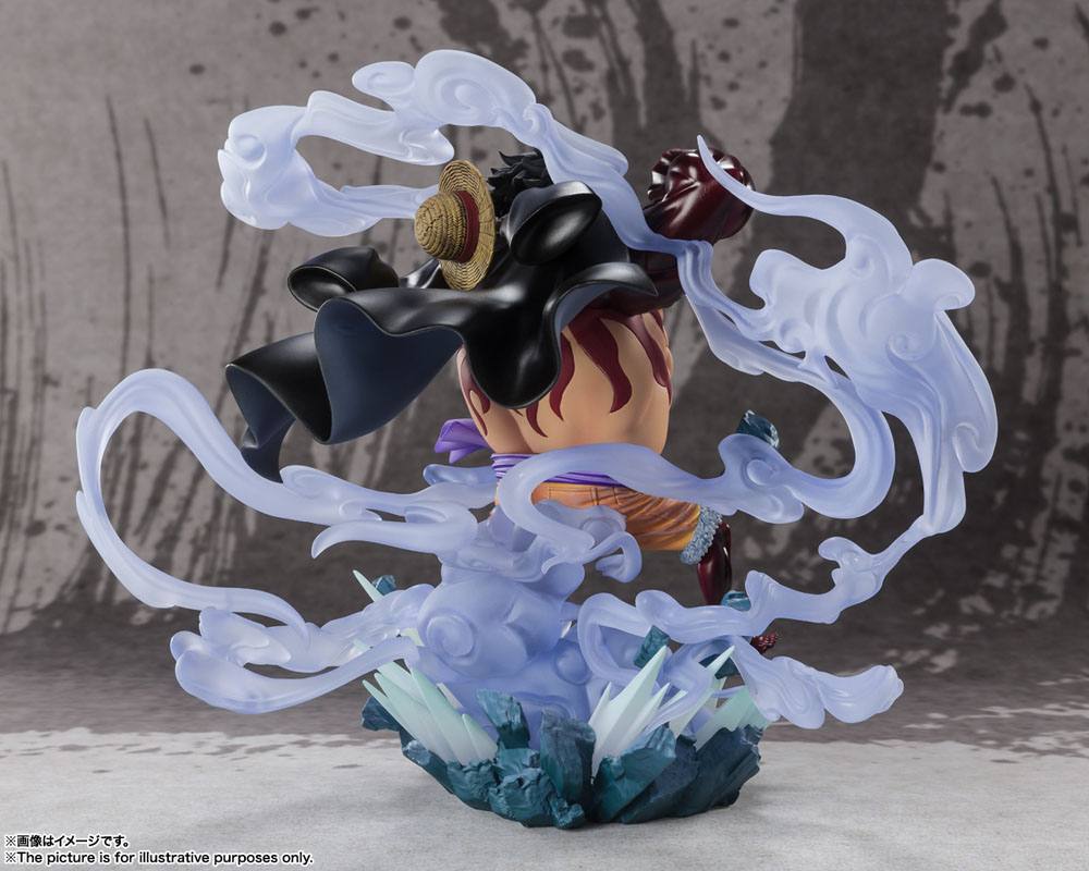 One Piece statuette PVC FiguartsZERO Extra Battle Monkey D. Luffy Gear 4 Battle of Monsters on Onigashima 21 cm