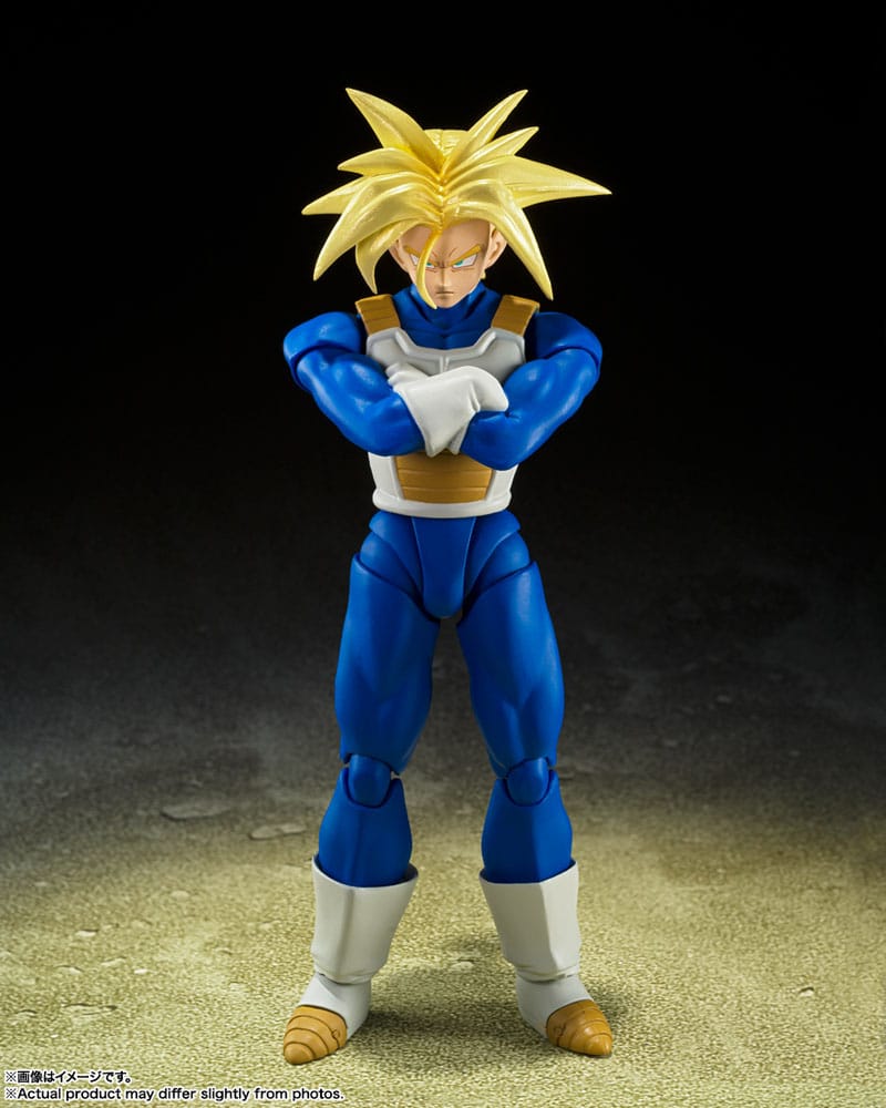 Dragon Ball Z figurine S.H. Figuarts Super Saiyan Trunks Infinite Latent Super Power Ver. 14 cm