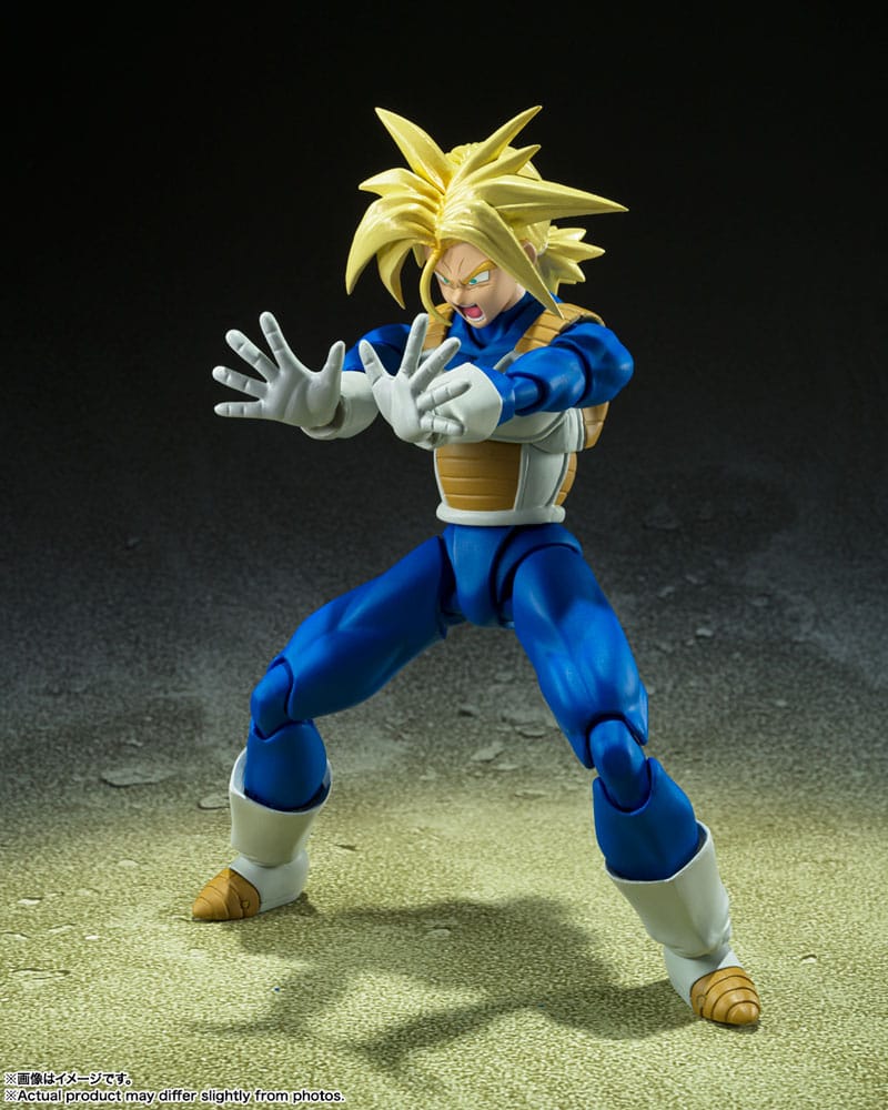 Dragon Ball Z figurine S.H. Figuarts Super Saiyan Trunks Infinite Latent Super Power Ver. 14 cm