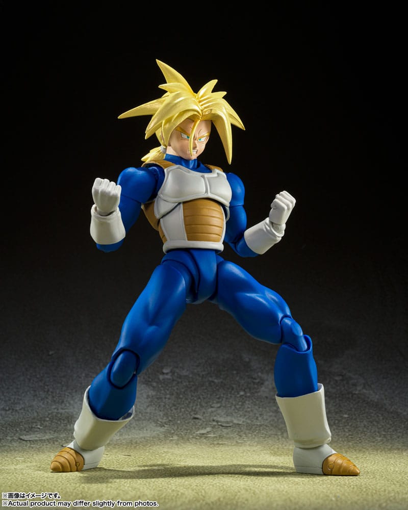 Dragon Ball Z figurine S.H. Figuarts Super Saiyan Trunks Infinite Latent Super Power Ver. 14 cm