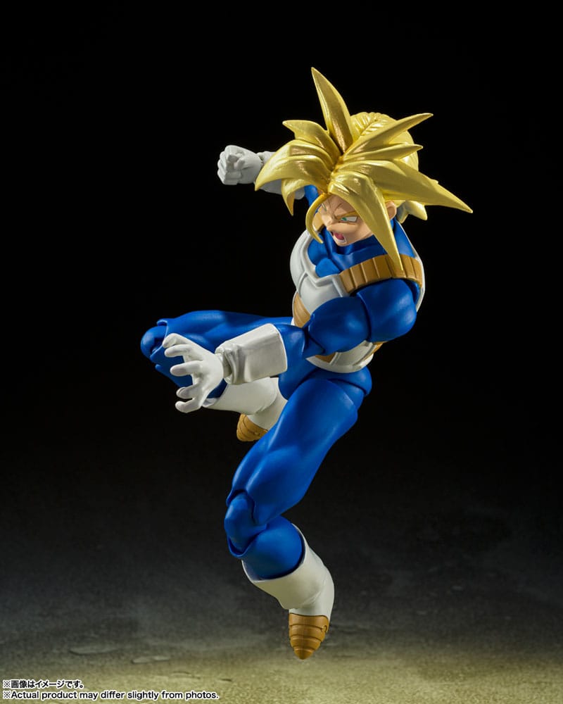 Dragon Ball Z figurine S.H. Figuarts Super Saiyan Trunks Infinite Latent Super Power Ver. 14 cm