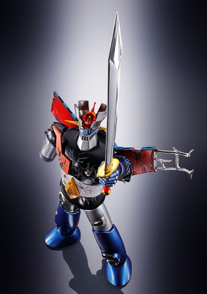 Great Mazinger figurine Diecast Soul of Chogokin GX-105D Great Mazinger Z Kakumei Shinka Damage Ver. 17 cm