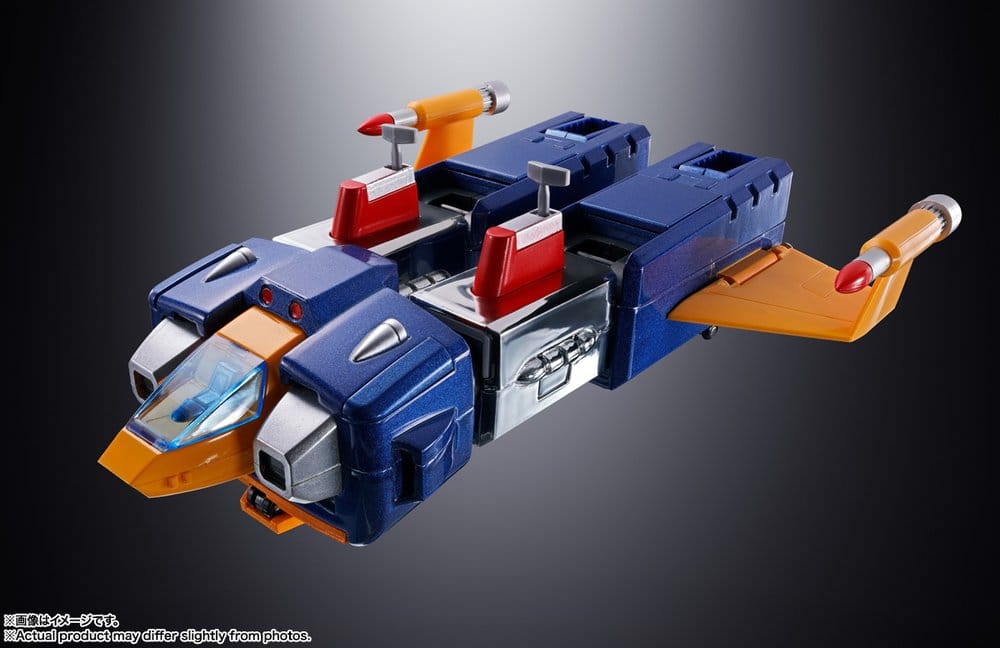Super Electromagnetic Machine Voltes V figurine Diecast Soul of Chogokin GX-31SP Chodenji Machine Voltes V Chogokin 50th Ver. 25 cm