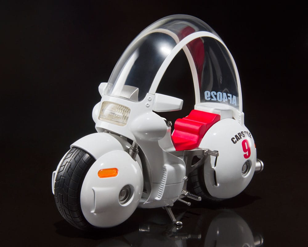 Dragon Ball Véhicule avec figurine S.H. Figuarts Bulma's Motorcycle Hoipoi Capsule No. 9 17 cm