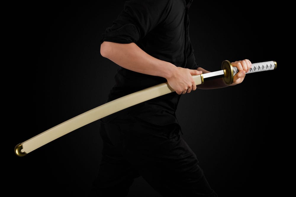 One Piece Set 3 Répliques Proplica épée Roronoa Zoro Three Sword Style 95 cm