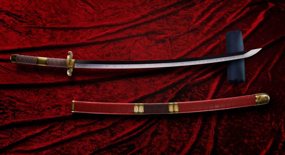 One Piece Set 3 Répliques Proplica épée Roronoa Zoro Three Sword Style 95 cm