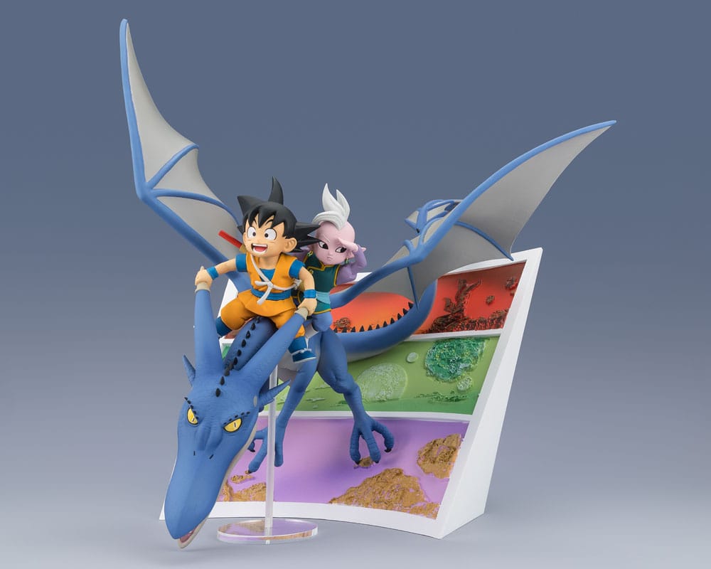 Dragon Ball statuette PVC Figuarts ZERO Son Goku (mini) & Supreme Kai (mini) Welcome to the great Adventure! 23 cm