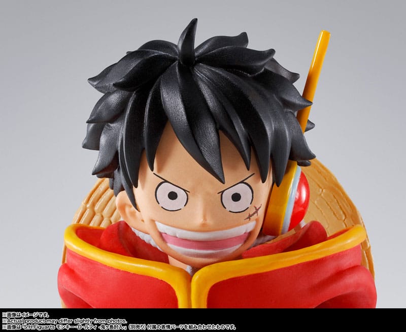 One Piece figurine S.H.Figuarts Monkey D. Luffy Future Island Egghead 15 cm