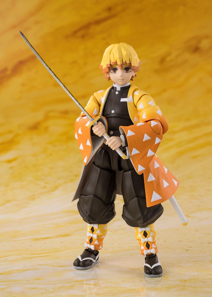 Demon Slayer: Kimetsu no Yaiba figurine S.H. Figuarts Zenitsu Agatsuma 14 cm