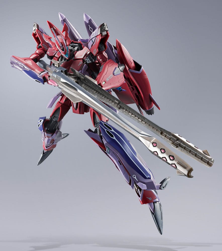 Macross Frontier figurine DX Chogokin VF-27 Gamma SP Super Lucifer Valkyrie Brera Sterne use Revival Ver. 25 cm