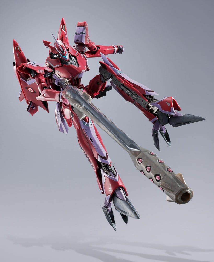 Macross Frontier figurine DX Chogokin VF-27 Gamma SP Super Lucifer Valkyrie Brera Sterne use Revival Ver. 25 cm