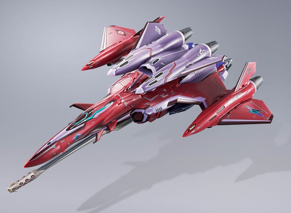 Macross Frontier figurine DX Chogokin VF-27 Gamma SP Super Lucifer Valkyrie Brera Sterne use Revival Ver. 25 cm
