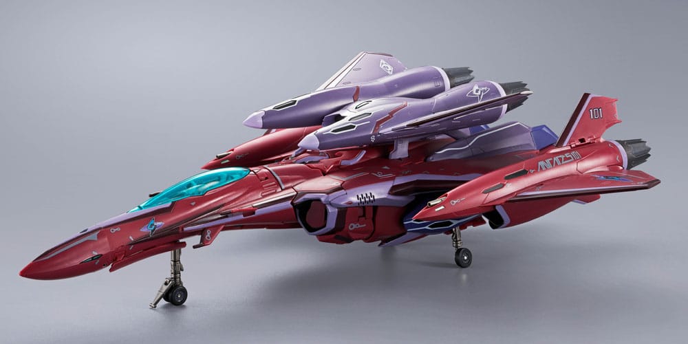 Macross Frontier figurine DX Chogokin VF-27 Gamma SP Super Lucifer Valkyrie Brera Sterne use Revival Ver. 25 cm