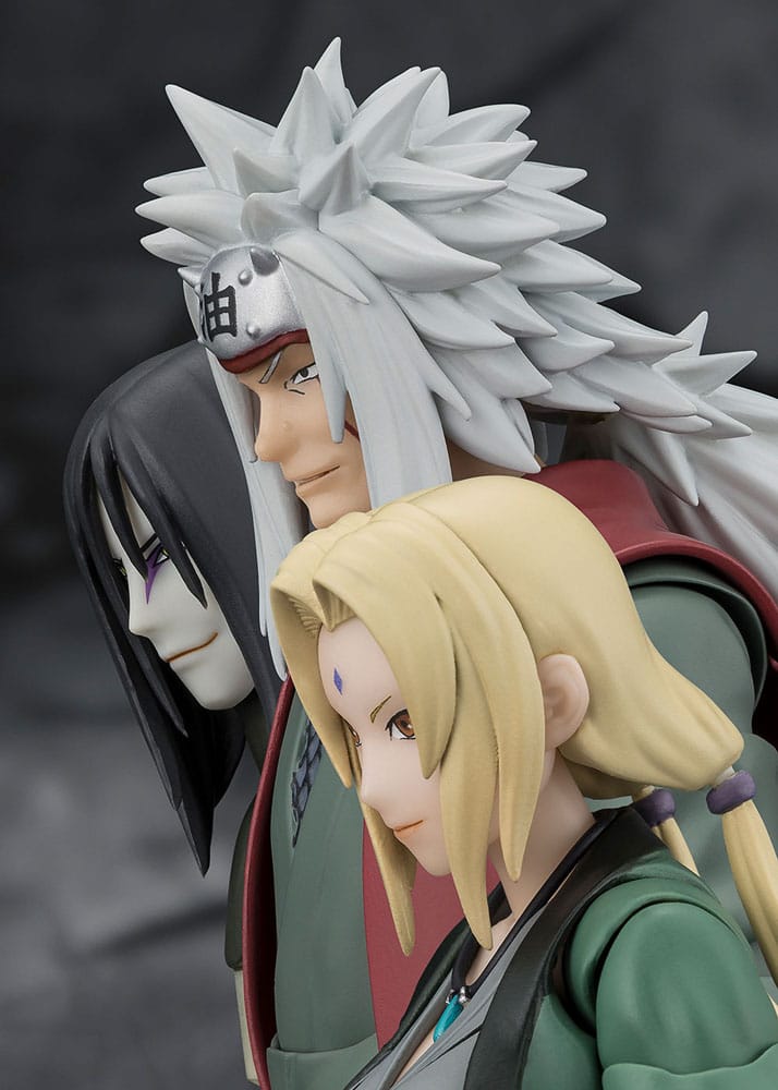 Naruto figurine S.H.Figuarts Jiraiya Hidden Leaf Heroic Master Sage (Sage Mode Set) 17 cm
