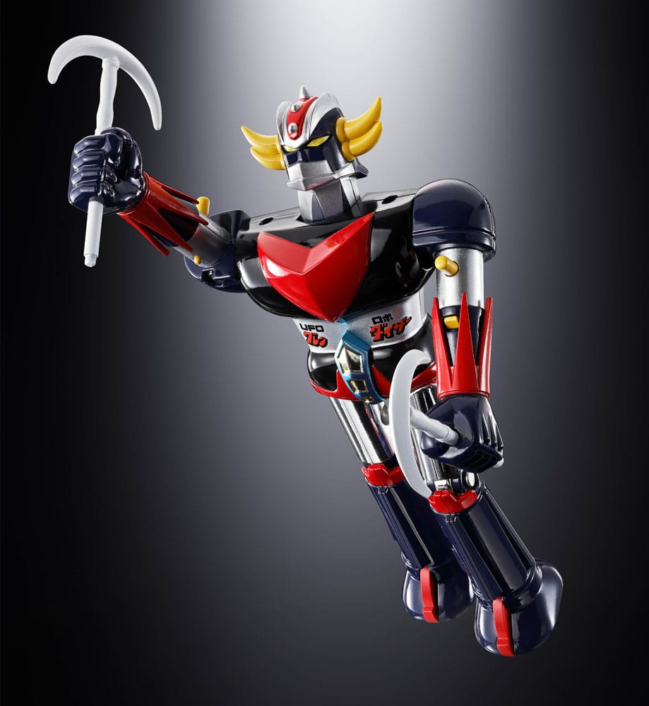 UFO Robo Grendizer figurine Chogokin Deluxe Grendizer & UFO Spazer 14 cm