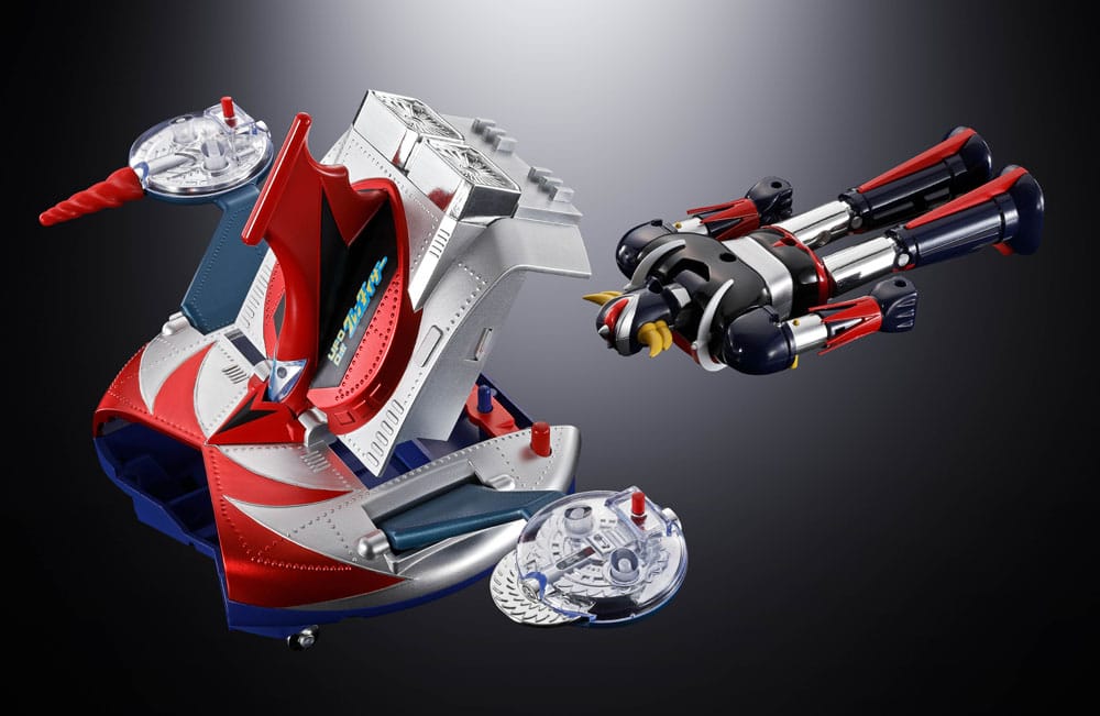 UFO Robo Grendizer figurine Chogokin Deluxe Grendizer & UFO Spazer 14 cm