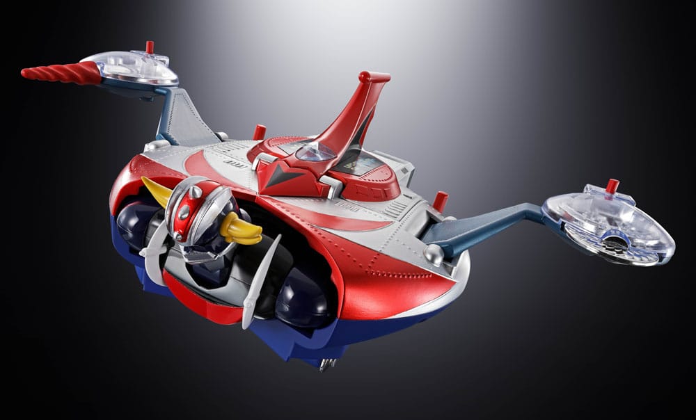 UFO Robo Grendizer figurine Chogokin Deluxe Grendizer & UFO Spazer 14 cm