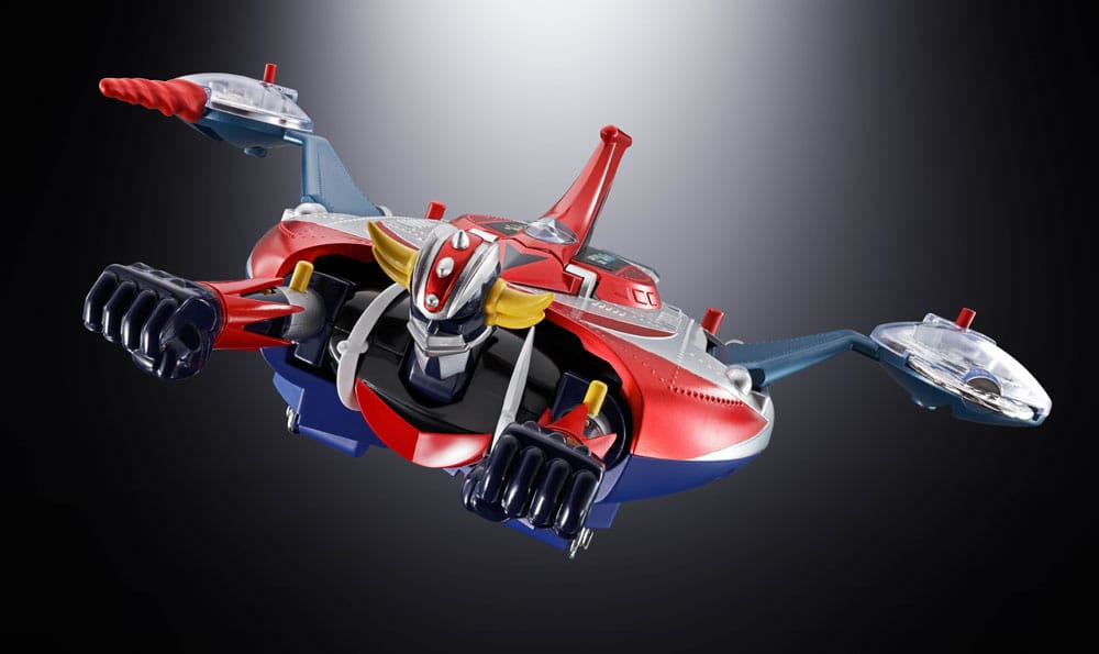 UFO Robo Grendizer figurine Chogokin Deluxe Grendizer & UFO Spazer 14 cm
