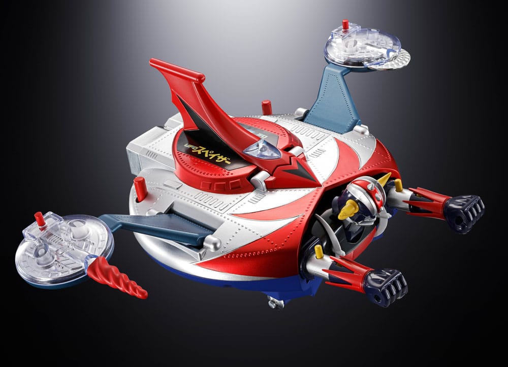 UFO Robo Grendizer figurine Chogokin Deluxe Grendizer & UFO Spazer 14 cm