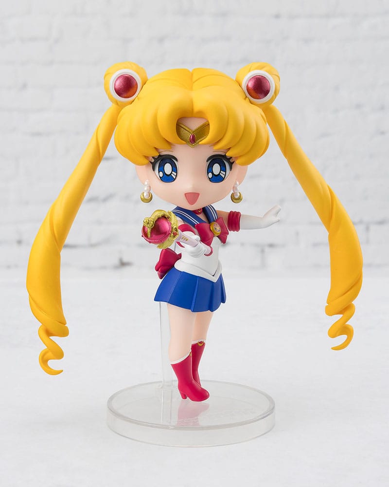 Pretty Guardian Sailor Moon R figurine Figuarts mini Sailor Moon Crystal Star Compact Edition 9 cm