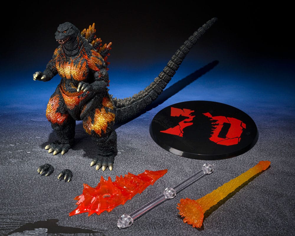 Godzilla vs. Destoroyah figurine S.H. MonsterArts Godzilla 1995 70th Anniversary Special Ver. 16 cm
