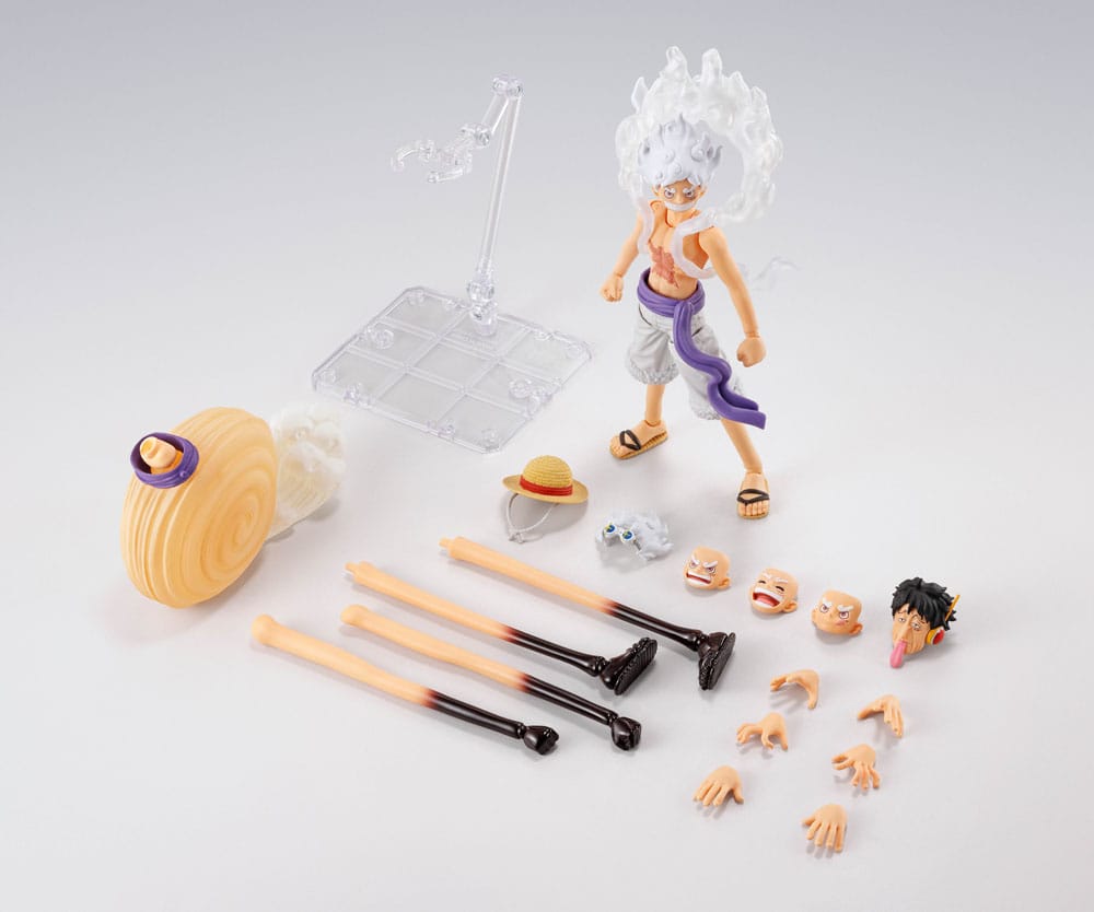 One Piece figurine S.H.Figuarts Monkey D. Luffy Gear 5 -Future Island Egghead- 15 cm