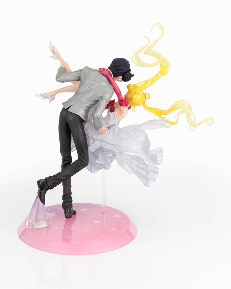 Sailor Moon statuette PVC FiguartsZERO Chouette Usagi & Tuxedo Mask Moonlight Glow Edition 24 cm