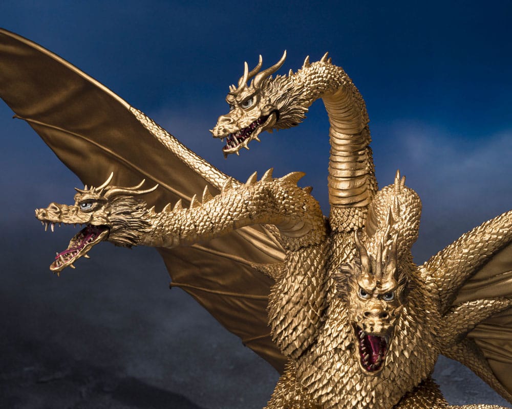 Godzilla figurine S.H. Monster Arts King Ghidora (1972) 25 cm