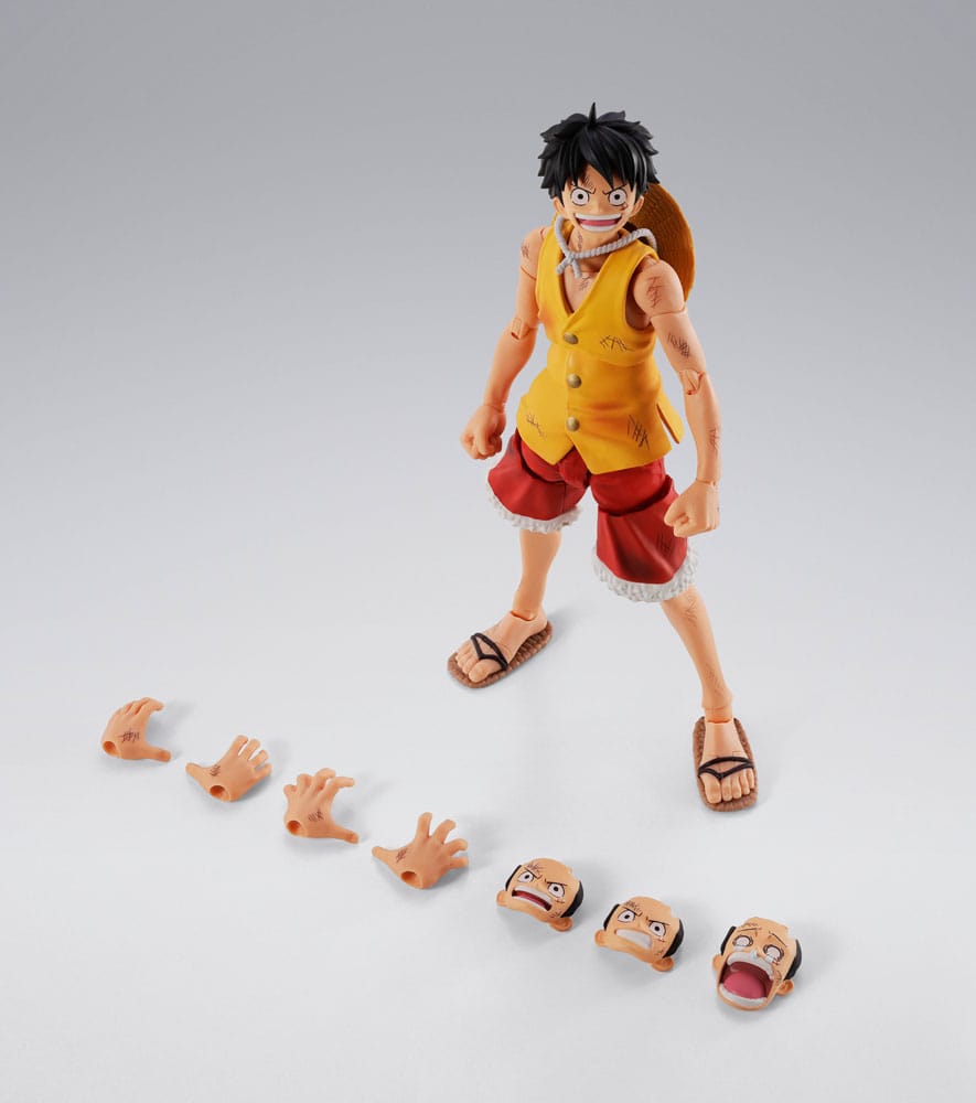 One Piece figurine S.H.Figuarts Monkey D. Luffy Marineford 15 cm