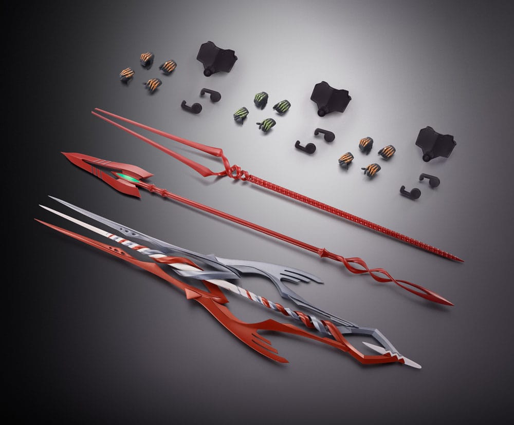Neon Genesis Evangelion accessoires Metal Build 3 Spears Set for Eva 30th with the Spear Another Color