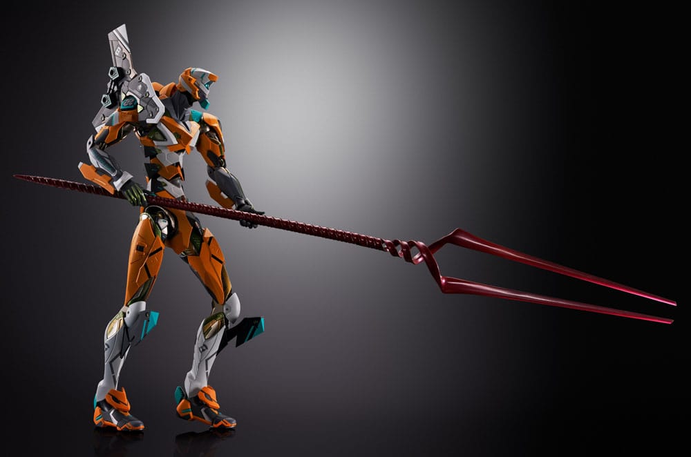 Neon Genesis Evangelion figurine Diecast Metal Build Eva Test Type-00/00 30th with the Spear of Longinus 22 cm