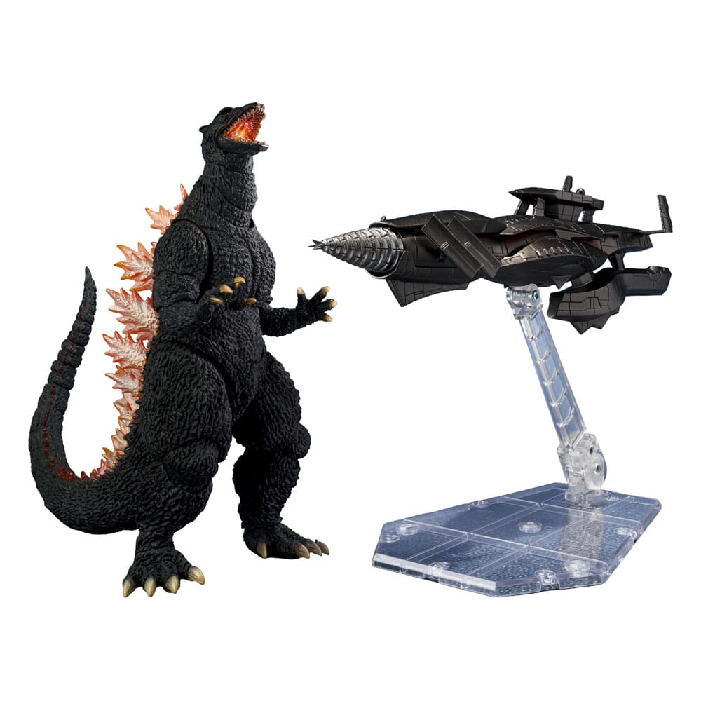 Godzilla: Final Wars figurine S.H.MonsterArts Godzilla Heat Ray Ver. vs. New Gotengo 16 cm