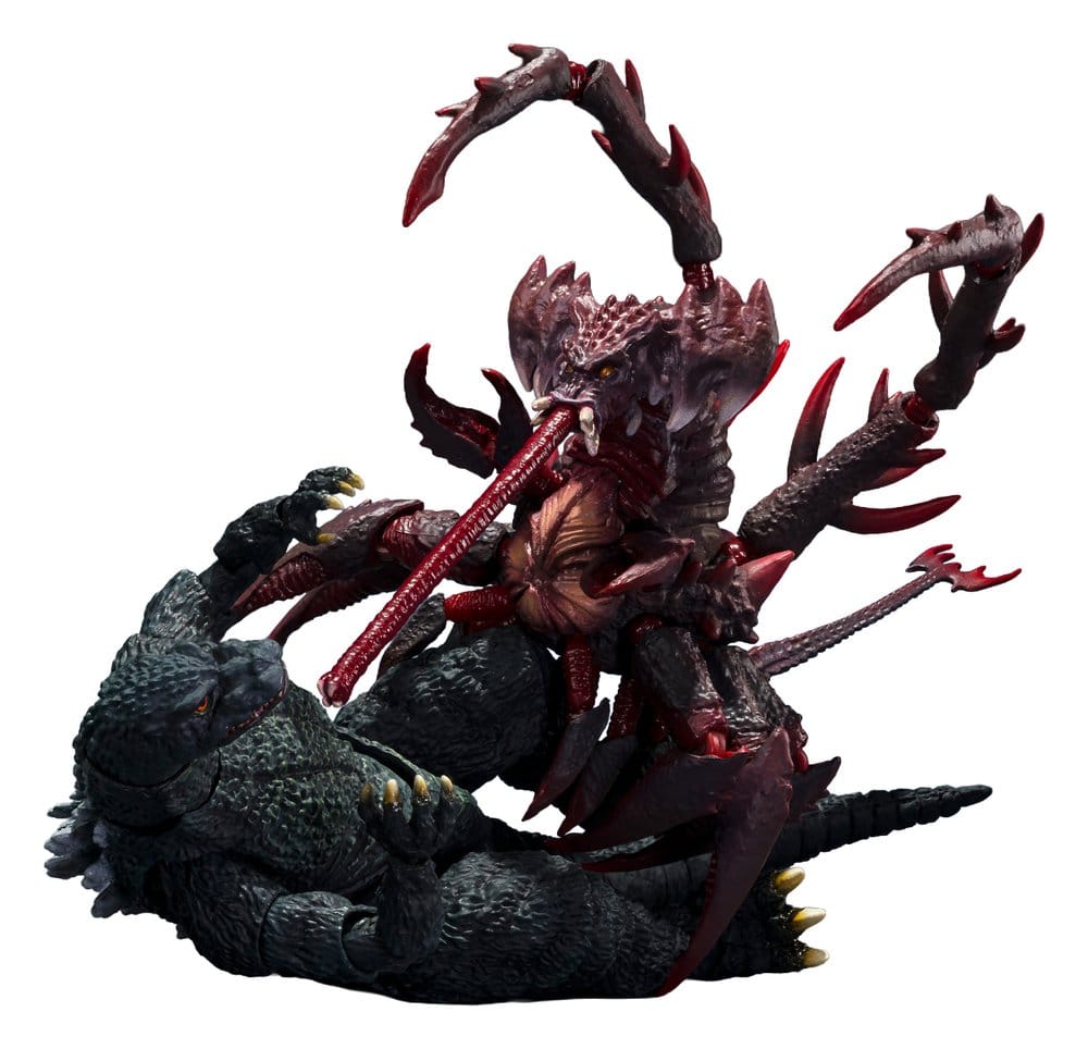Godzilla vs. Destroyah figurine S.H.MonsterArts Godzilla Jr & Destoroyah Evolution Set