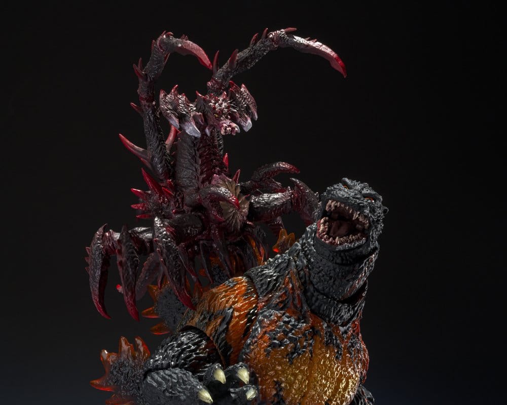 Godzilla vs. Destroyah figurine S.H.MonsterArts Godzilla Jr & Destoroyah Evolution Set