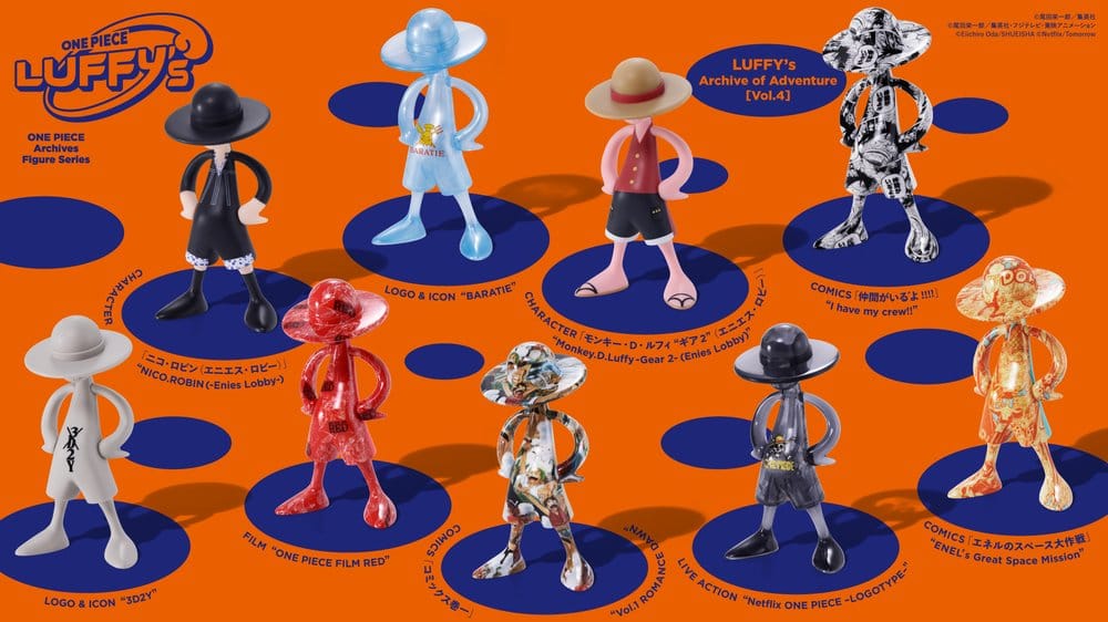 One Piece blind box assortiment Luffy's Archive of Adventure figurine mini (10)