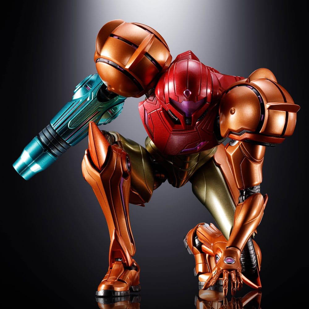 Metroid Prime 4: Beyond figurine Diecast Chogokin Samus Aran LED 21 cm