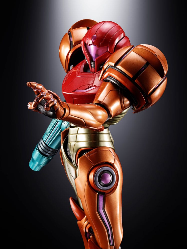 Metroid Prime 4: Beyond figurine Diecast Chogokin Samus Aran LED 21 cm